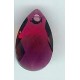 22mm Swarovski Pearshape Teardrop Ruby