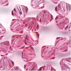 4mm Bicone Rose