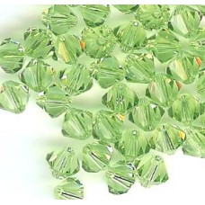 6mm Bicone Peridot