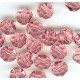 6mm Swarovski round light rose