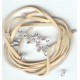 suede strips beige 900mm 75c