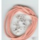 suede strips light pink 900mm 75c