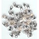 Large End Tag Silver
