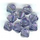 6mm Bicone tanzanite AB