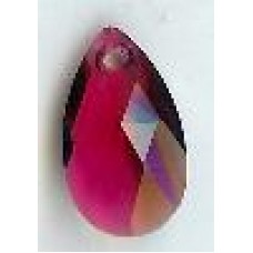 22mm Fushsia  teardrop