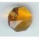 14mm topaz octagonal  2 holes