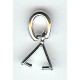 Rhodium Triangle Bail