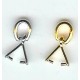 Mixed Gold & Rhodium Bail 