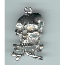 Skull with Bones at Base