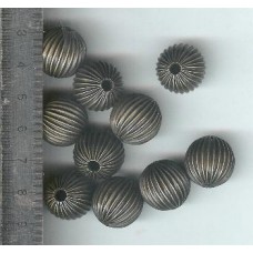 Round Brass Ox Beads 