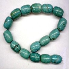 Large Barrel Shaped Turquoise