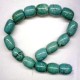Large Barrel Shaped Turquoise