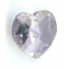 18.0 x 17.5 mm Swarovski heart light amethyst ab
