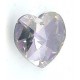 18.0 x 17.5 mm Swarovski heart light amethyst ab