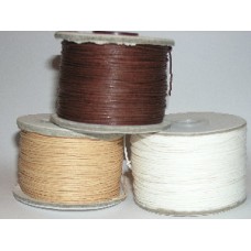 waxed cotton .5mm 3 rolls