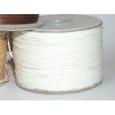 100 m white waxed cotton .5mm