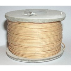 100 m natural  waxed cotton .5mm