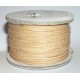 100 m natural  waxed cotton .5mm